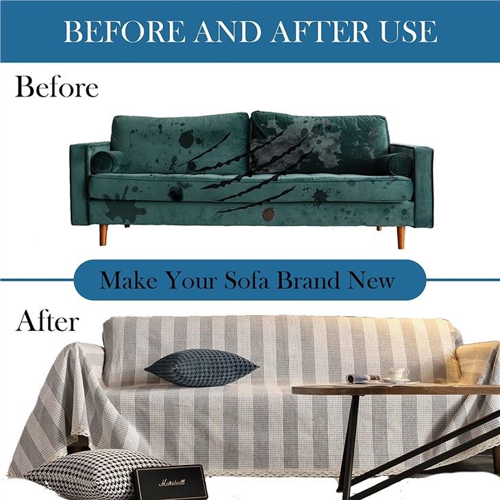Gray White Striped Sofa Covers Gray White Striped Sofa Covers
