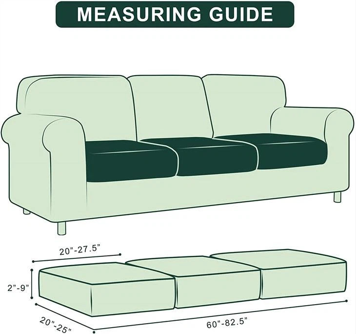 Stretch Couch Cushion Slipcovers