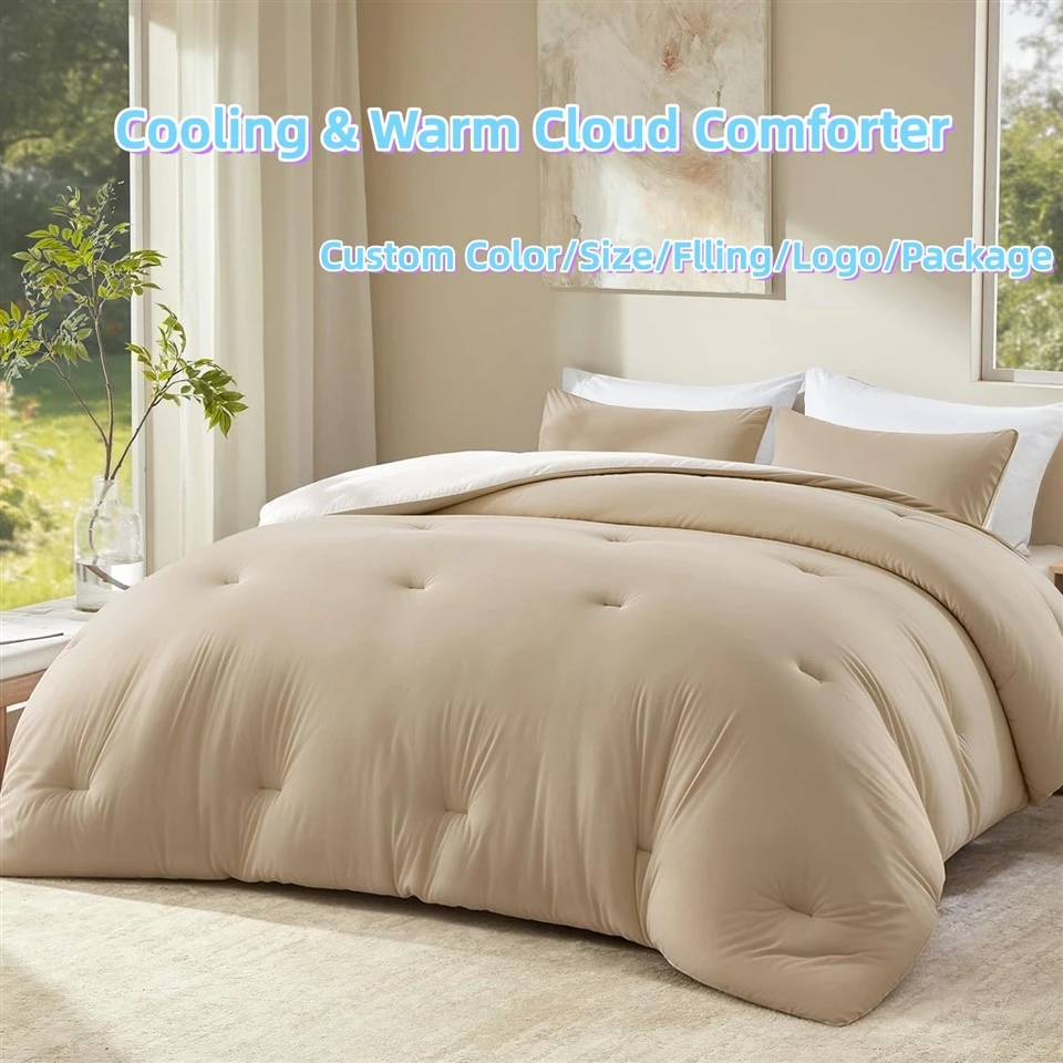 2-in-1 Reversible Warm & Cooling Comforter 2-in-1 Reversible Warm & Cooling Comforter