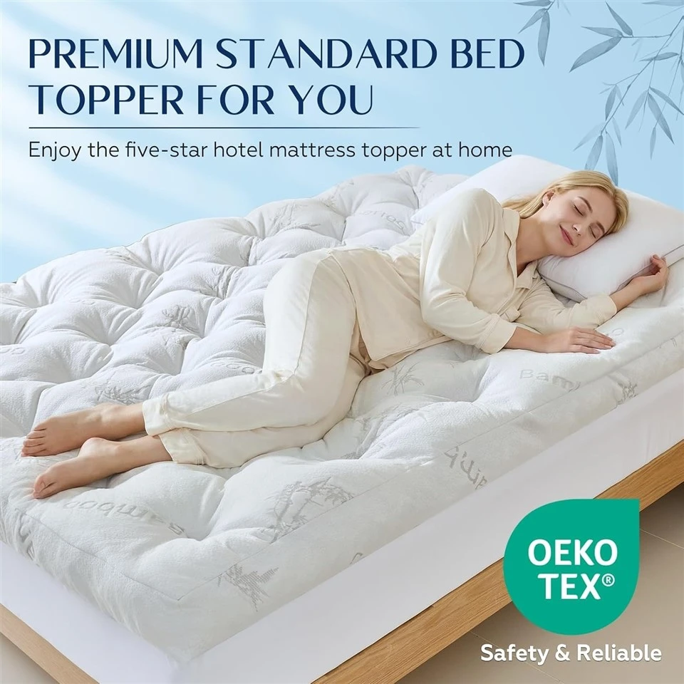 5 Inch Bamboo Memory Foam Mattress Topper price