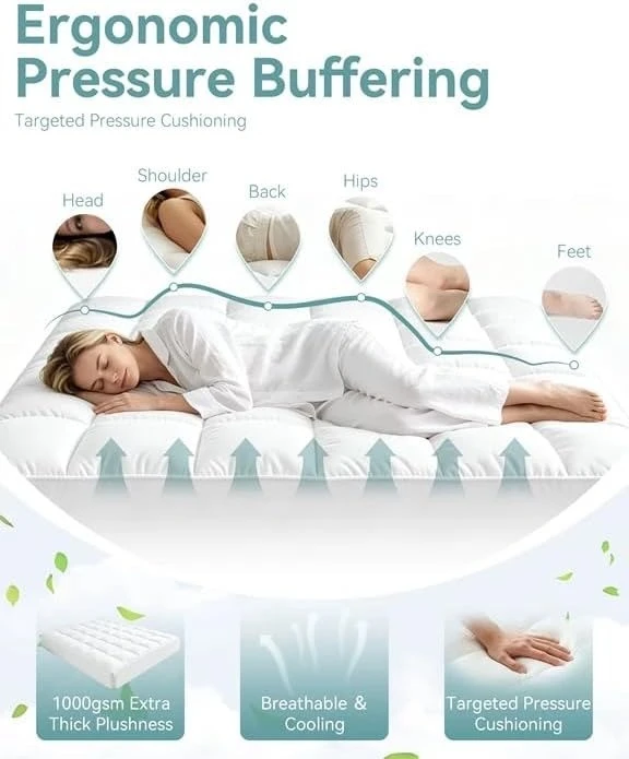 Extra Thick Hotel-Quality Mattress Topper factory