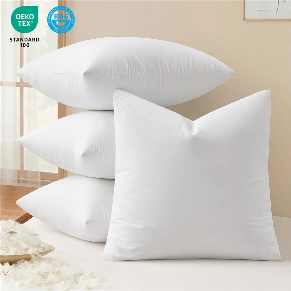 Feather And Down Throw Pillow Insert