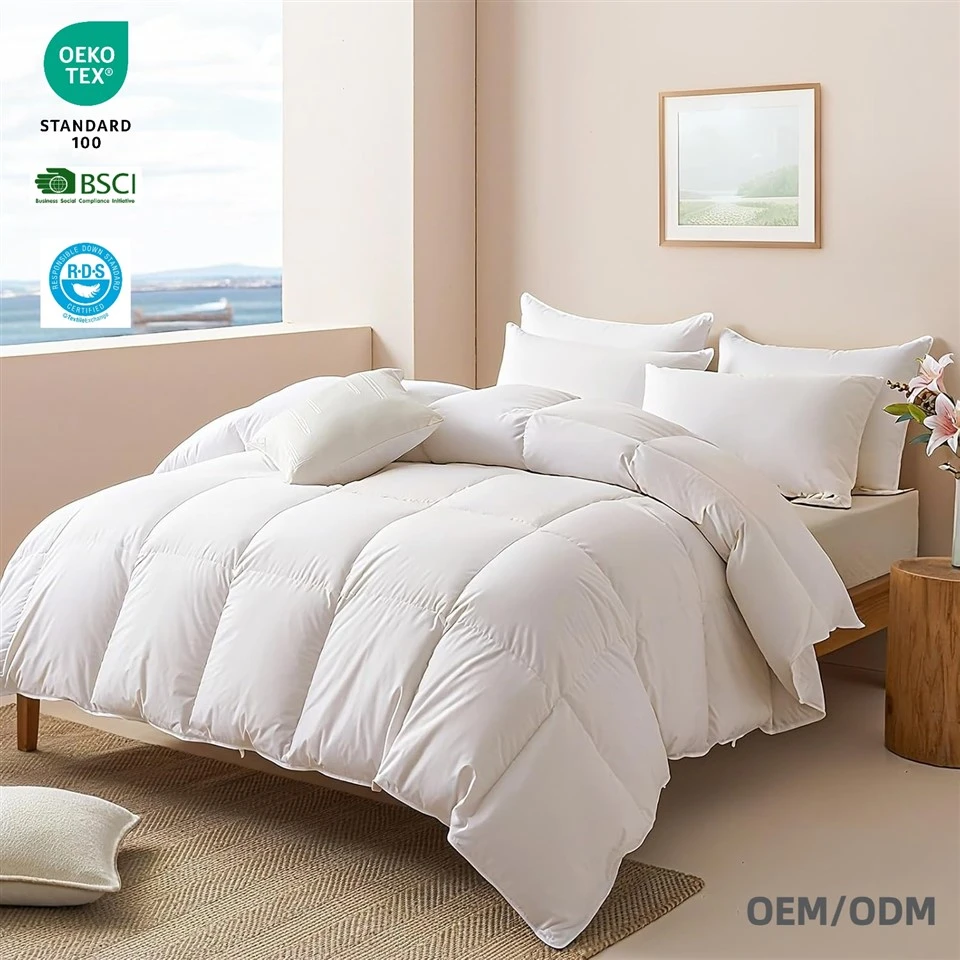 Fluffy Goose Feather Down Duvet Insert Fluffy Goose Feather Down Duvet Insert