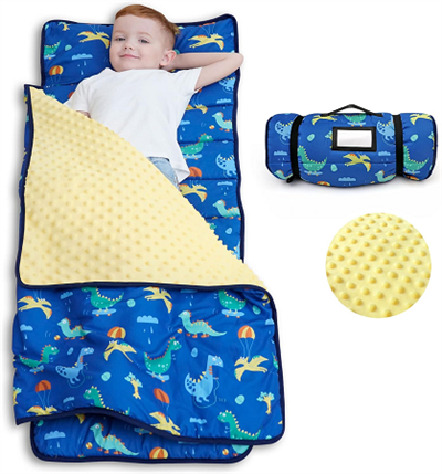 Toddler Nap Mat With Pillow And Blanket