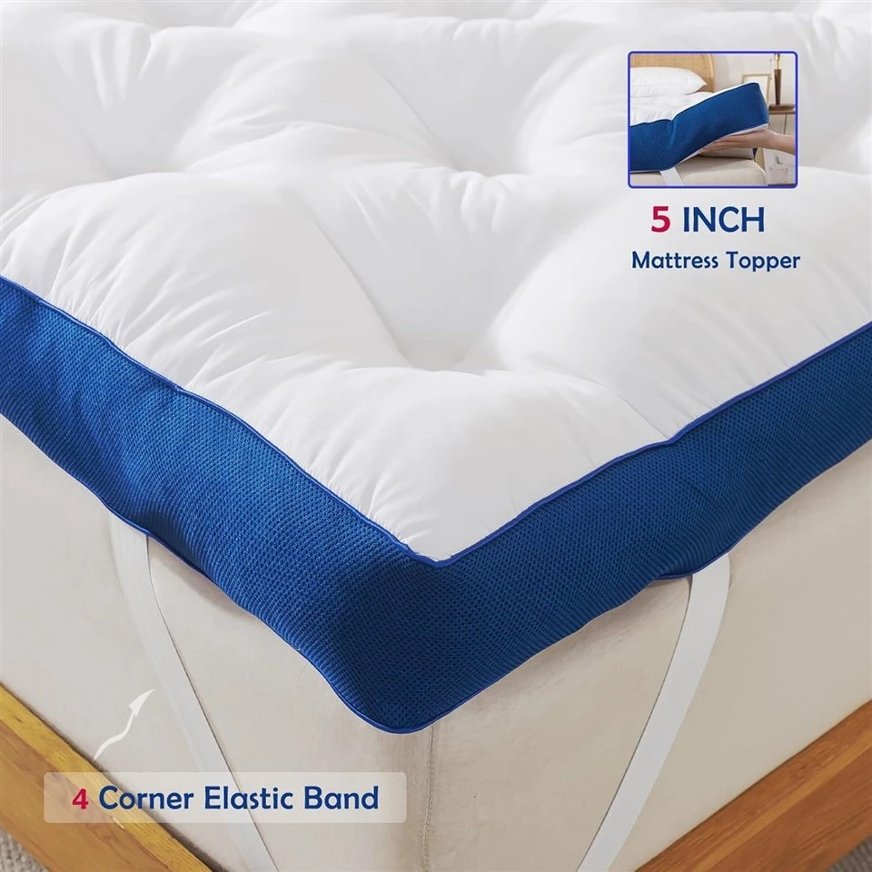 Thick Supportive Pillow Top Mattress Topper high quality